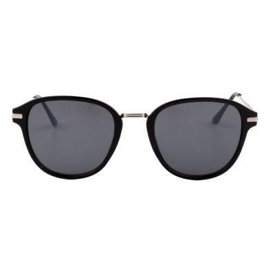 2018 Rounded Fashionable Sunglasses with Metal Mixture