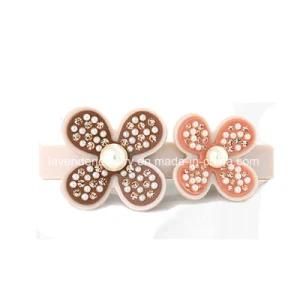 Hair Ornaments Flowers with Pearl Hair Clip for Girls
