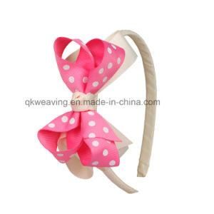 Two Color Hair Clip Bow Hairband Headband