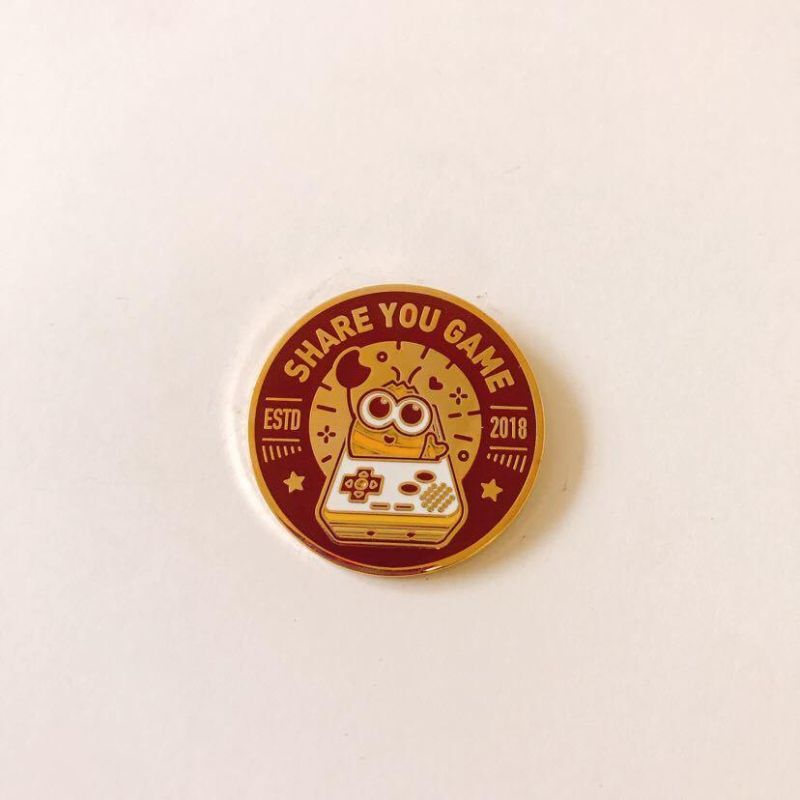 Low Price Customized for Decoration Gold Color Badge