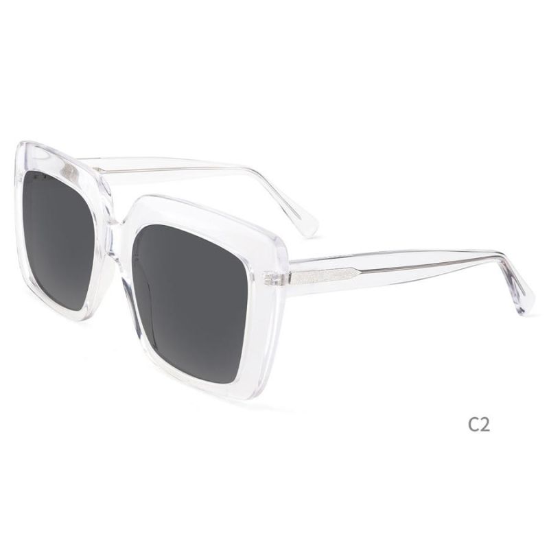 New Modern Design Men Eyeglass High Quality Acetate Frame Sunglasses Wholesale Polarized Trendy Fashion Eyewear for Women