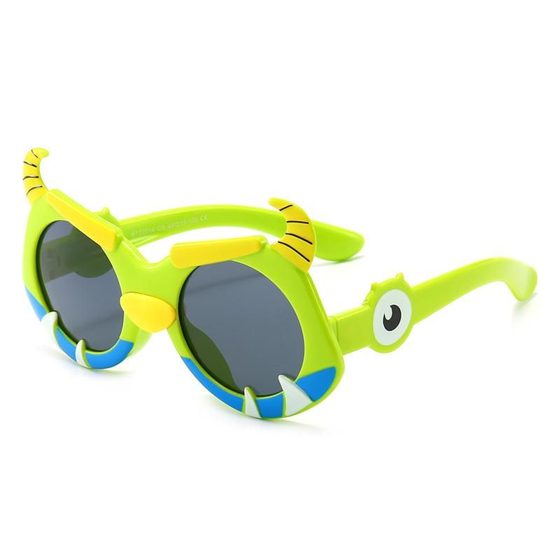 Children′ S Colorful Sun Glasses UV Protection Glasses Boys Girls Personalized Comfortable Eyeglasses Baby Kids Sunglasses