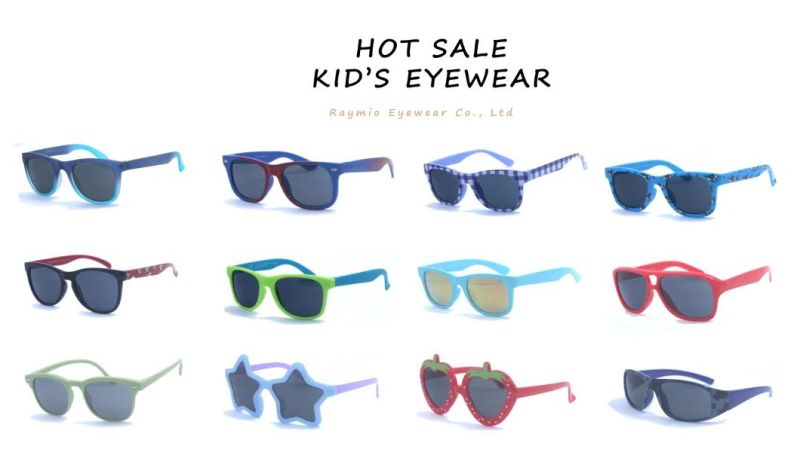 Plastic Frame Affordable Heart Shape Kids Sunglasses/Party Eyewear