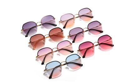 2020 Ready Made Metal Round UV400 Fashion Sunglasses