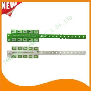 Entertainment 10 Tab Vinyl Plastic Wristbands ID Wristband Bracelet (E6070-10-31)