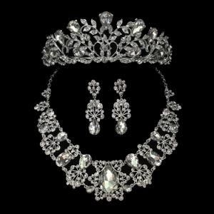 Elegant Jewelry Bridal Bridesmaid Formal Crystal Wedding Jewelry Set