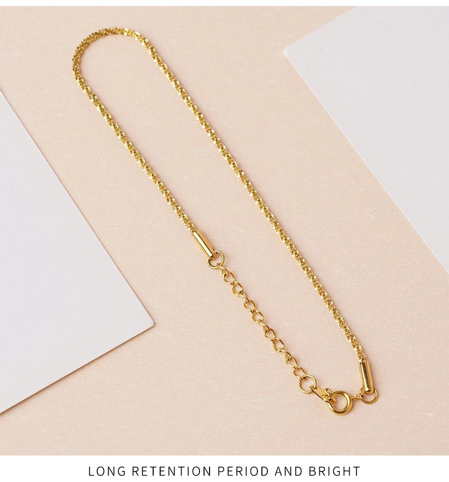 Women′s Small and Exquisite Gold Cauliflower Bracelet