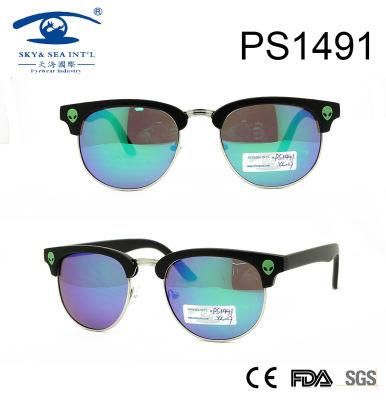 New Hot Sale PC Metal Bridge Sunglasses (PS1491)
