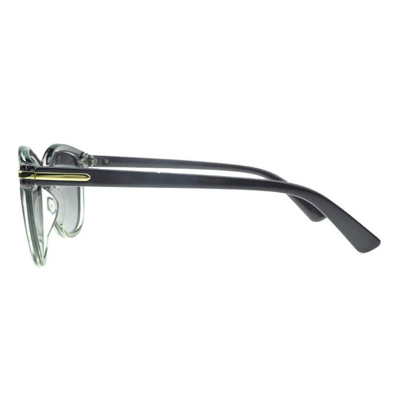 2018 Classical Cat Eye Fashion Sunglasses with Transparent Color