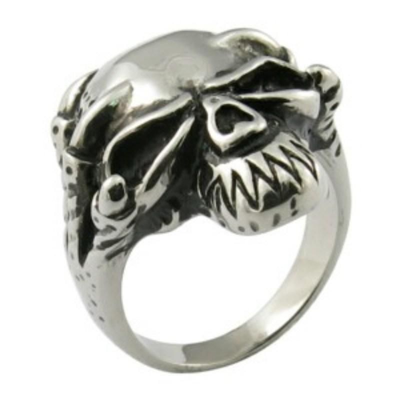 Popular Casting Metal Man Lion Rings