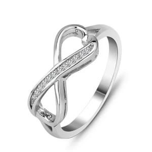 Fashion Factory Wholesale Solid Silver Infinity Ring