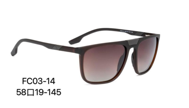 Stock Square Fashion Latest Sunglasses Women Sun Glasses Gradient Color Tr90 Sunglasses