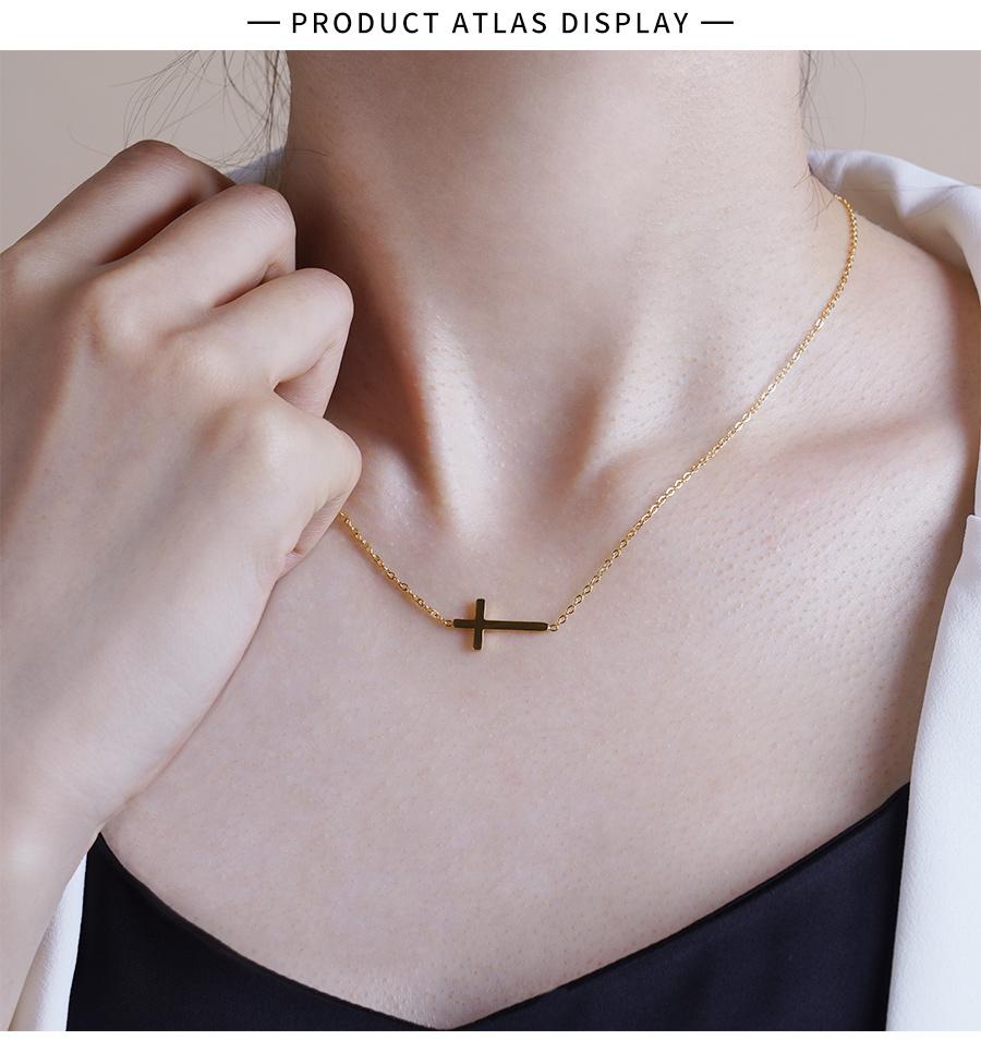 Cross Religious Belief Jewelry Necklace