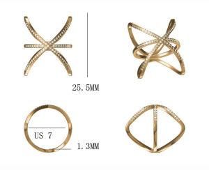 Thin Pave Fashion Sterling 925 Silver Rings in 18k Gold Plated in Wax Setting Molds Silver Jewelry Wholesale