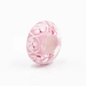 Murano Glass Beads Lampwork Fashion Jewelry Pink