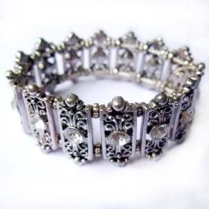 Casting Alloy Metal Bangle (SS15328BA)