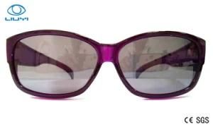 Classic Vintage Oversize Tr 90 Plastic Polarized Fit Over Sunglasses for Man or Woman From Factory OEM ODM Model 3017-P