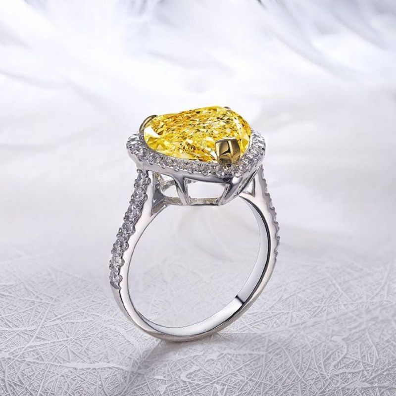 Costume Jewelry 925 Stamped Silver Ring with Custom Made Logo Design Wedding Ring for Women Wholesale Jewelry