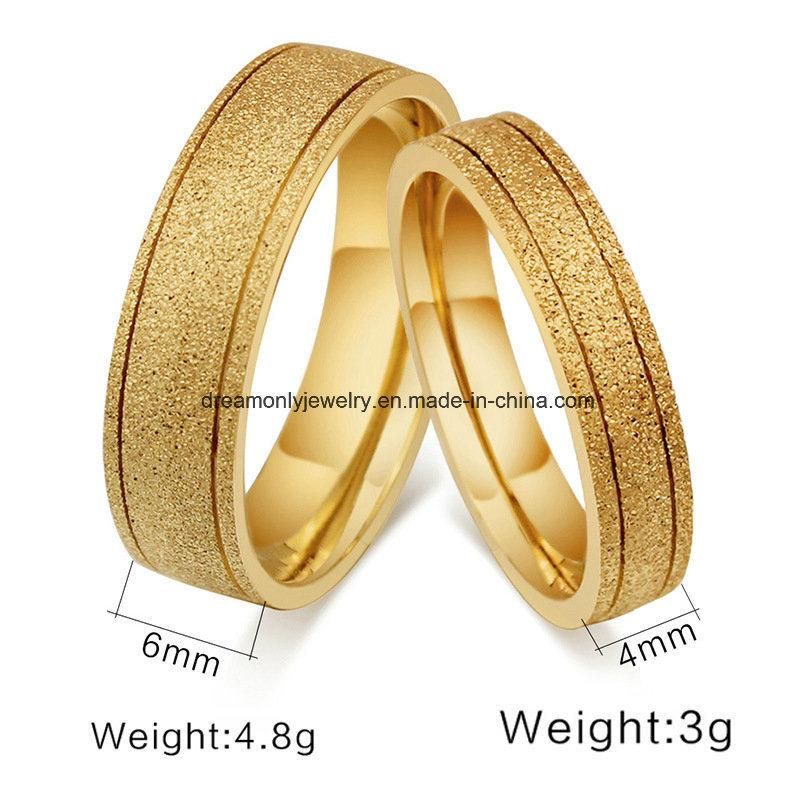 316L Stainless Steel Ring Jewelry Wedding Ring Couple Ring for Men and Women