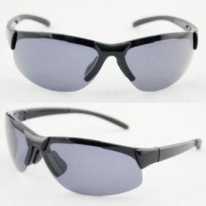 Men Fashion Semi-Frame Sport Sunglasses with FDA (91204)