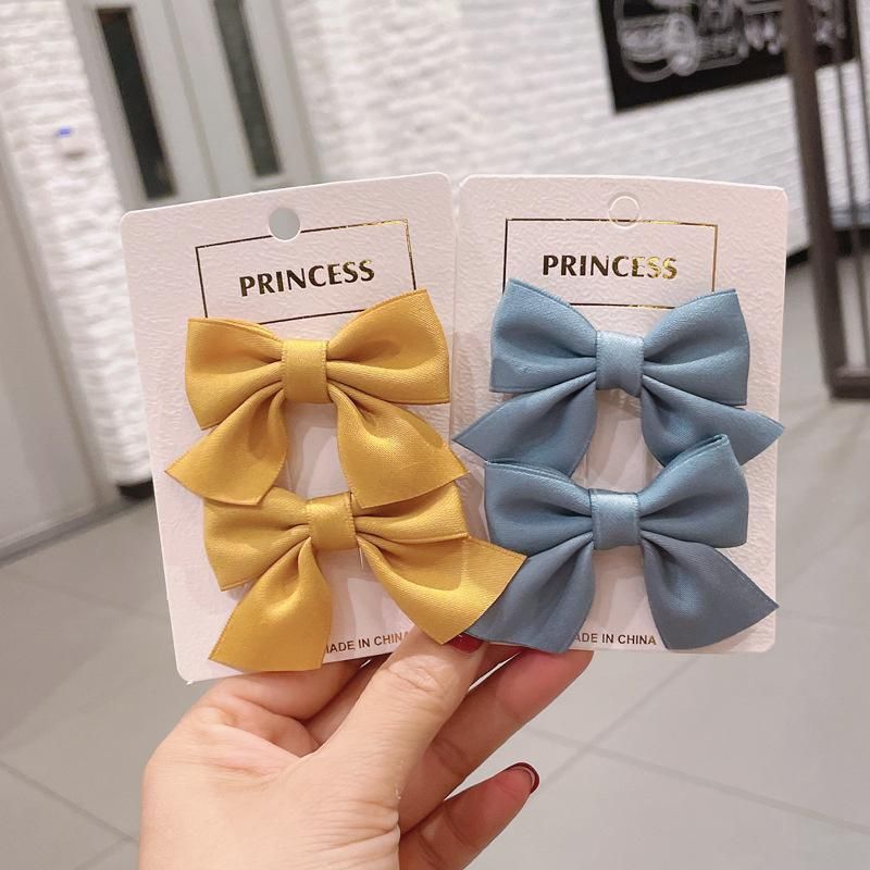 Children′s Bow Headwear New Little Girls Baby Women′s Hairpin