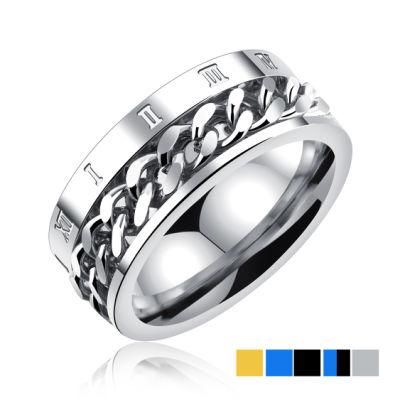 Stainless Steel Jewelry Mens Latest Ring