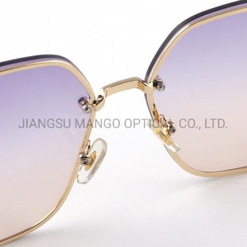 Craft Gold Frame Black Temples Decorative Sunglasses
