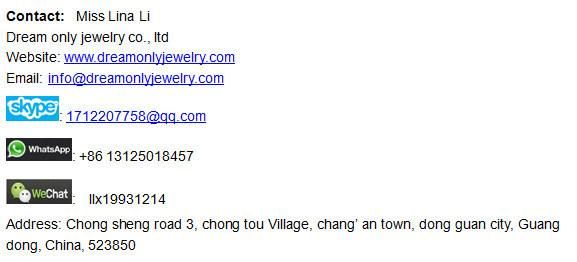 China Factory Wholesale 316L Steel Ring