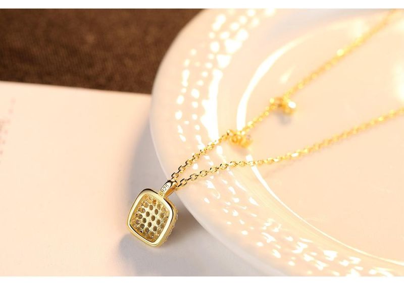 Fashion Handmade 14K Gold Pendant Jewelry Necklace