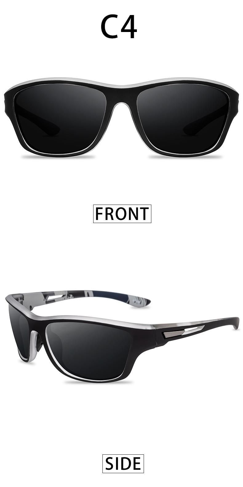 2021 Fashion Custom Cycling Sport Outdoor UV400 Protection Polarized Sunglasses for Men
