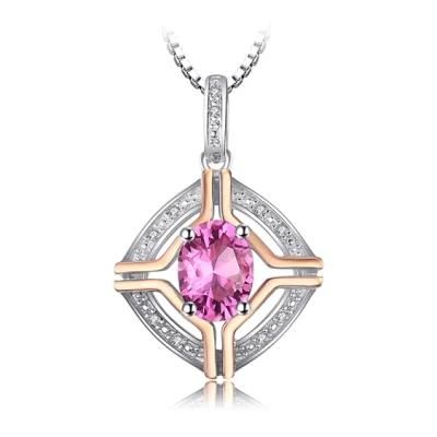 Imitation Jewelry Fashion Pendant Necklace Sterling Silver Jewelry for Women Wholesale