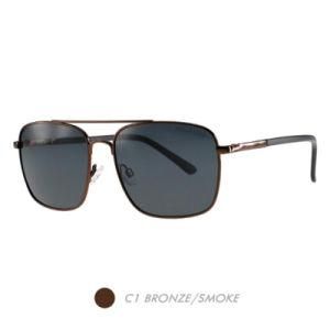 Metal New Fashion Sunglasses, Brand Replicas Aviators Square Frame M6022-01