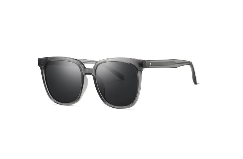 Stylish Fashion Square Sunglasses Newest 2021 Acetate Frame Sunglass Fashionable Design UV400 Polarized Sun Glasses