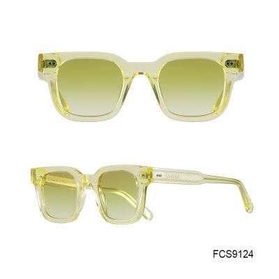 Itlay Design New Retro Style with Eco Acetate for Lady Sunglasses