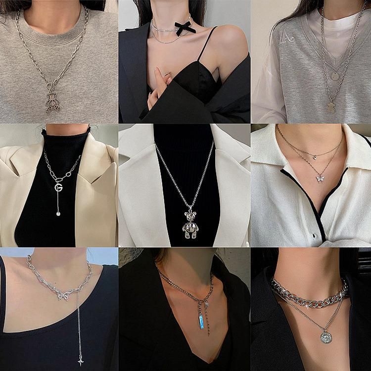 Female 2022 Clavicle Chain Simple Necklace Wholesale