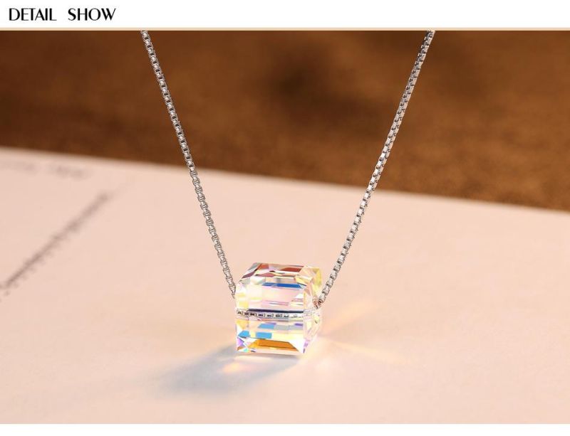 Top Quality Colorful Baroque Style Crystal Necklace