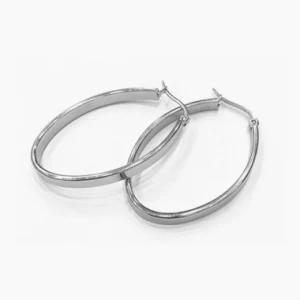 Yongjing Jewelry Stainless Steel Fashion Hoop Earrings (YJ-E0012)