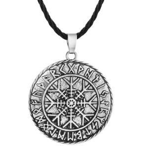Nordic Compass Ancient Silver Compass Pendant Slav Necklace Given