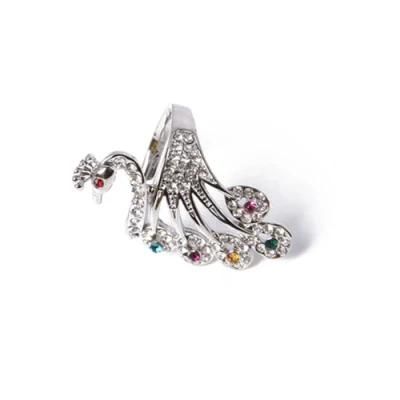 Quality Most Popular Fashion Jewelry Swan Type Silver Ring