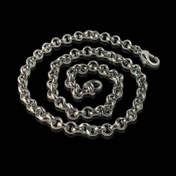 2013 Newest Fashion Women 316L Stainless Steel Rolo Chain