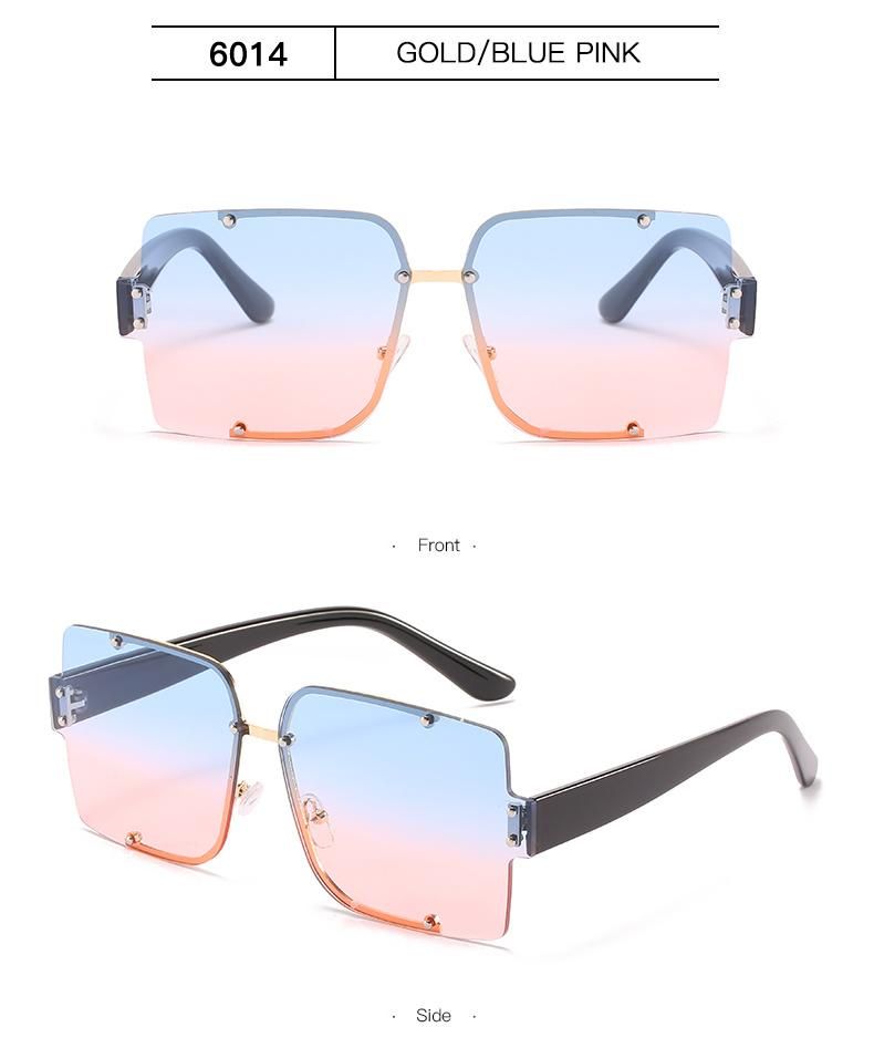 Colorful Color-Changing Metal Frame Sunglasses Beach Street Shot Travel Glasses