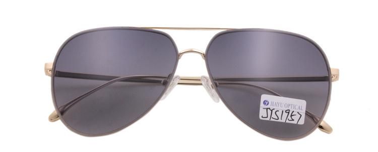 Custom Popular Metal UV400 Protection Aluminium Alloy Unisex Pilot Sunglasses