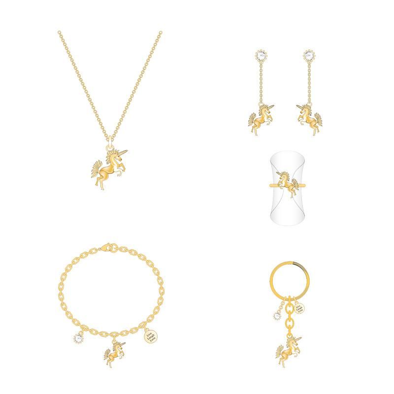 Hot Sale High Quality Golden Dream Pegasus Jewelry Set