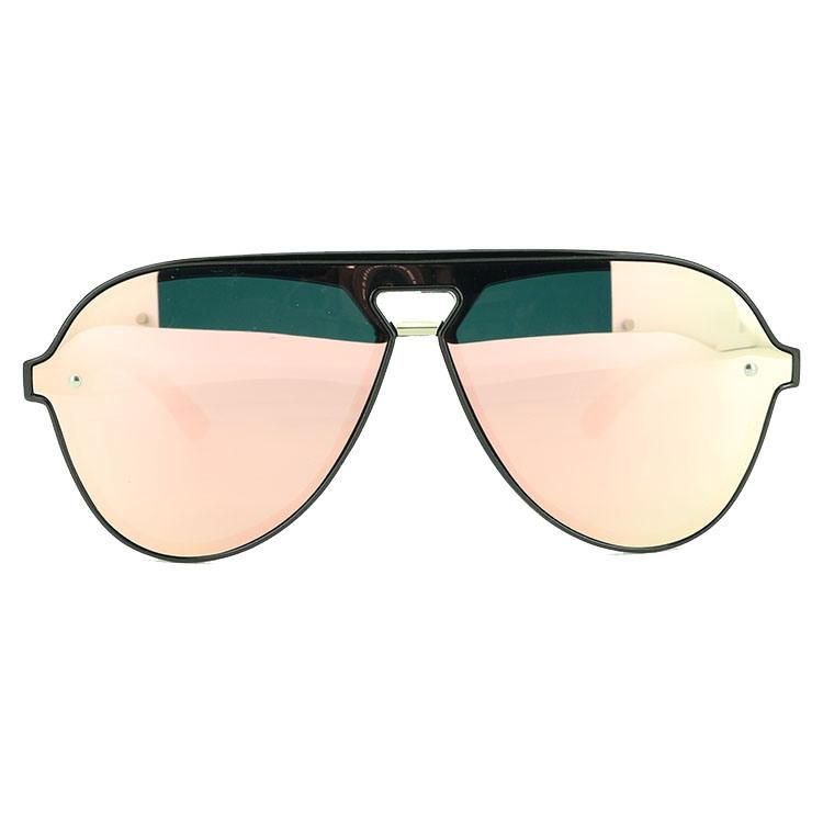 2019 Factory Directly Pink Mirror Pilot Fashion Sunglasses