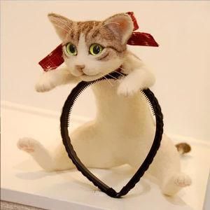 Wearing The Cat Headband at The Design in Japan
