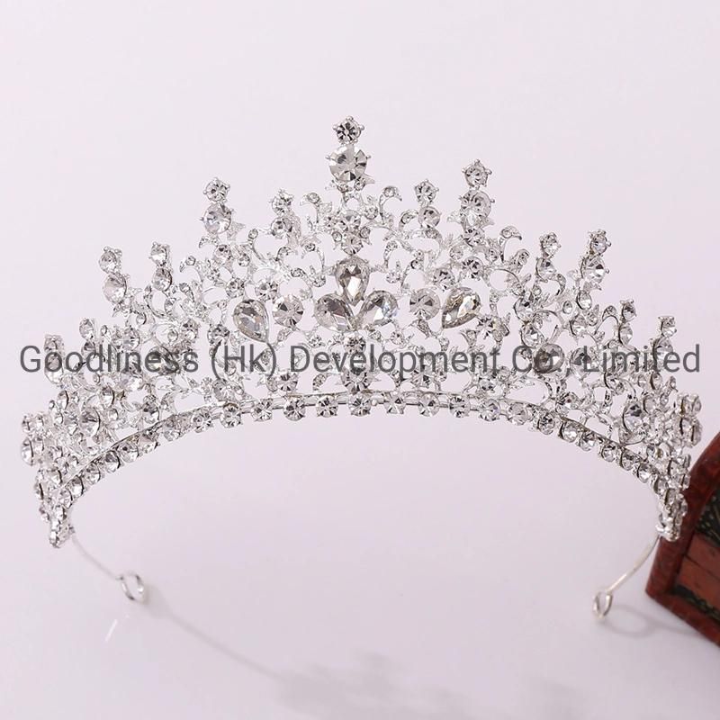 Rhinestone Crystal Bling Tiaras Wedding Crown Bridal Hair Accessories