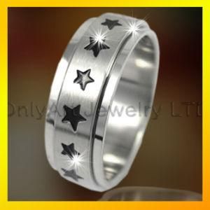 Hot with Back Painting Stainless Steel Spinning Ring