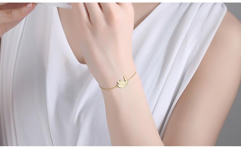 Elegant Bracelet Pure Silver Jewelry for Ladies Party