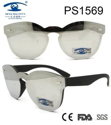 Italy High Quality Best Design Frame Plastic Sunglasses (PS1569)