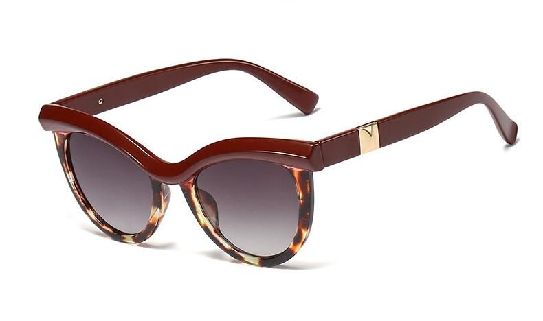 European and American Trend Ladies Frame Fashion Cat Eye Sunglasses